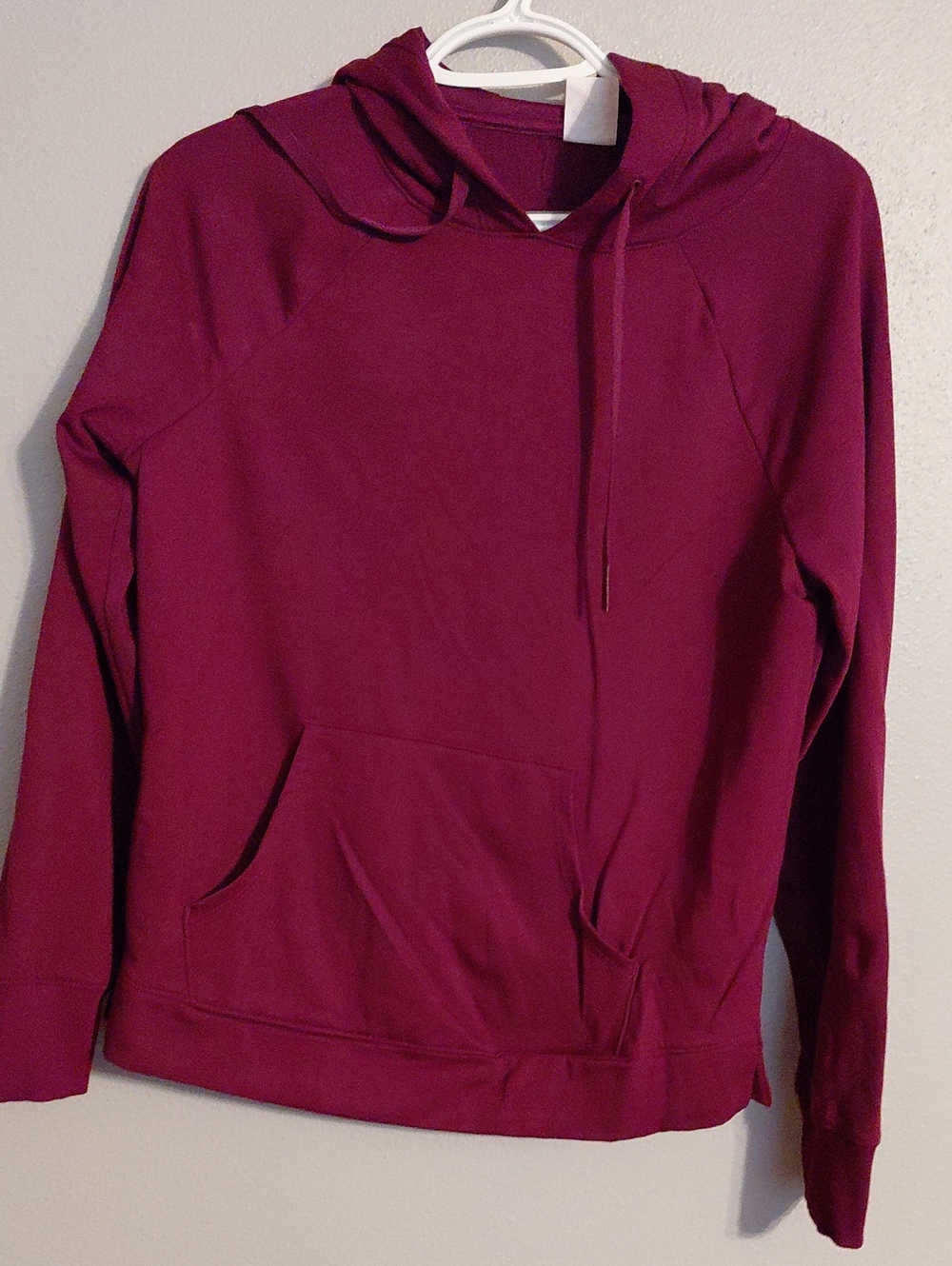 Athleta Deep Berry Hooded Pullover